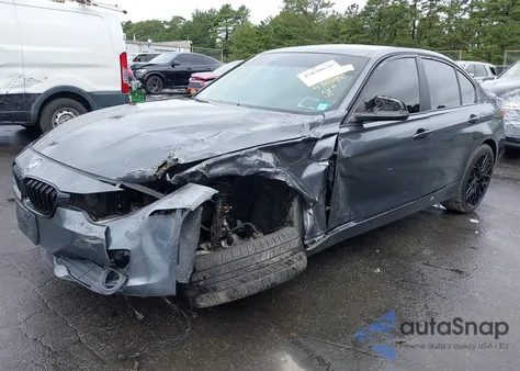 2014 BMW 320I xDrive from USA, damaged, VIN WBA3C3C54EF983277